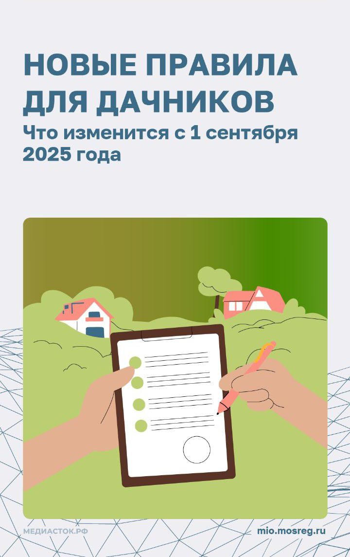 С 1 сентября 2025 года вступили в силу изменения в Закон «О ведении гражданами садоводства и огородничества для собственных нужд».